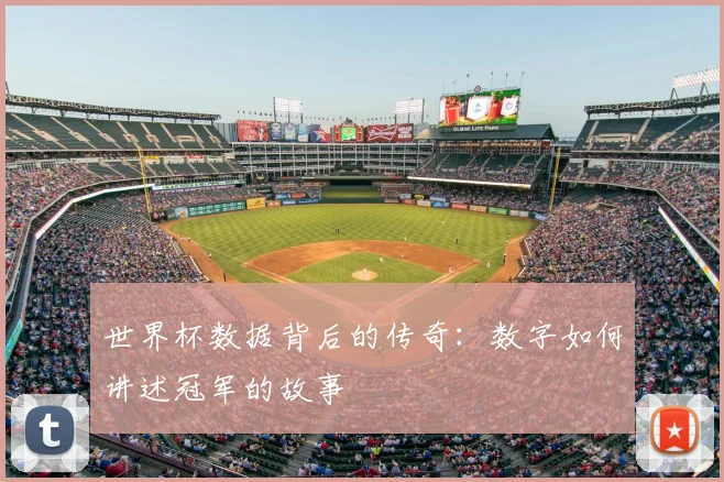 世界杯数据背后的传奇:数字如何讲述冠军的故事